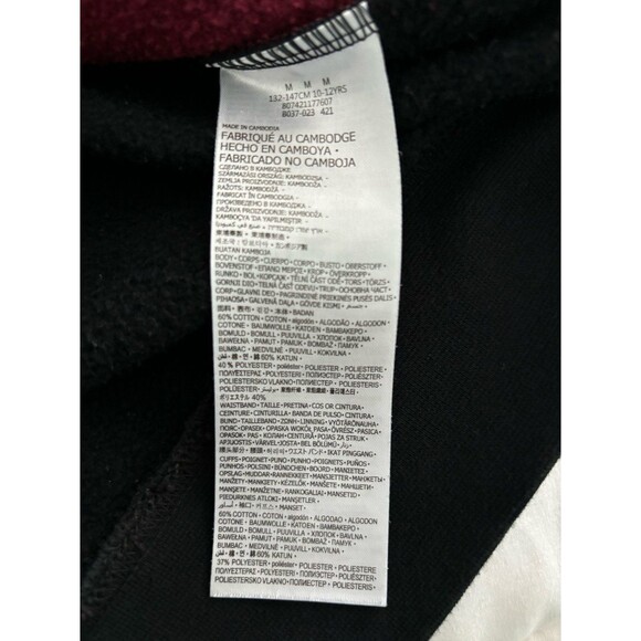 Nike Jordan Logo Stack Sweatshirt Crewneck Boy's Sz M Youth Black Pockets - Picture 5 of 6